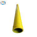 concrete pump ST52 seamless delivery tube pipe SK148 flange DN125 8.1mm thickness